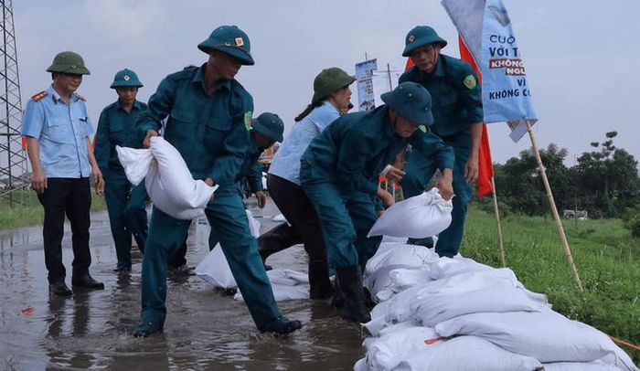 Hà Nội lên phương án chủ động ứng phó với mưa lớn, lũ quét... Ảnh: Duy Linh