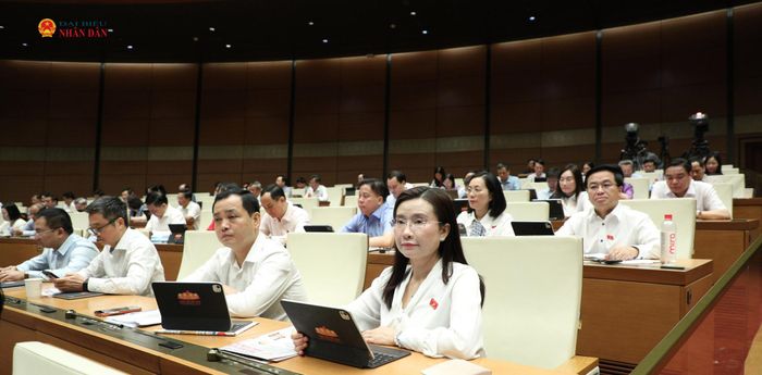 Các đại biểu tham dự phiên họp. Ảnh: Khánh Duy