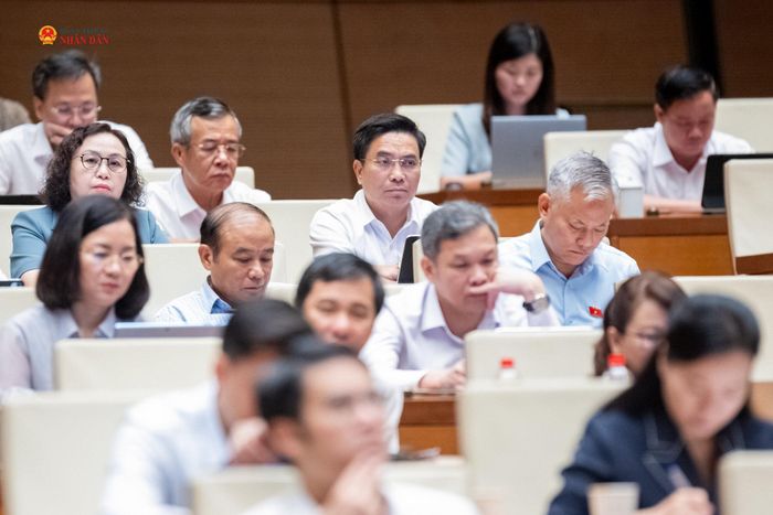 Các đại biểu tham dự phiên họp. Ảnh: Phạm Thắng