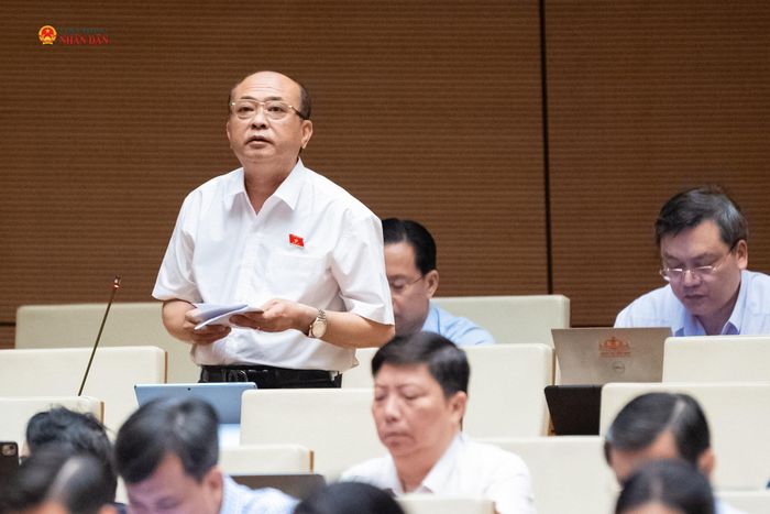 ĐBQH Vũ Tiến Dũng (Thanh Hóa) phát biểu