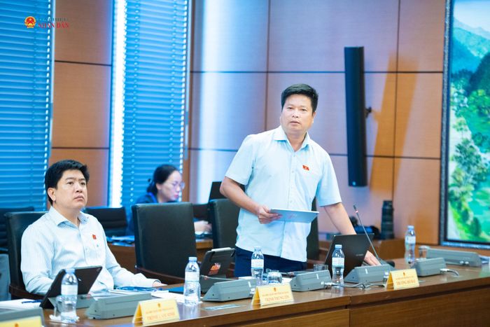 ĐBQH Trương Hồ Hải (An Giang) phát biểu thảo luận tại Tổ 13