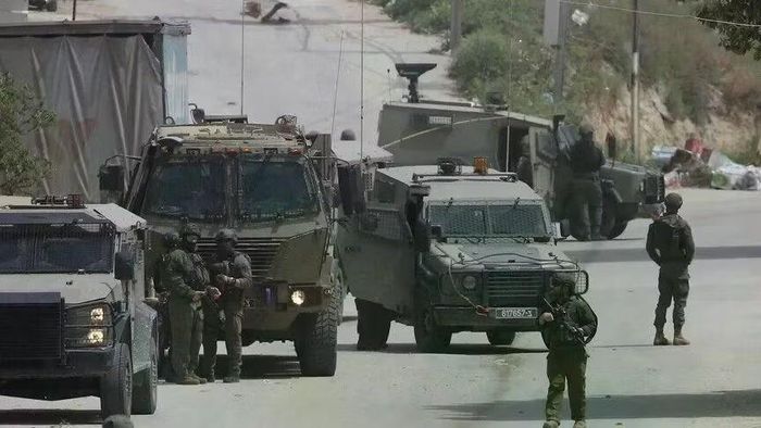 Lực lượng Israel mở rộng kiểm soát lãnh thổ Syria sau sự sụp đổ của chính quyền cựu Tổng thống Assad. Ảnh: Anadolu