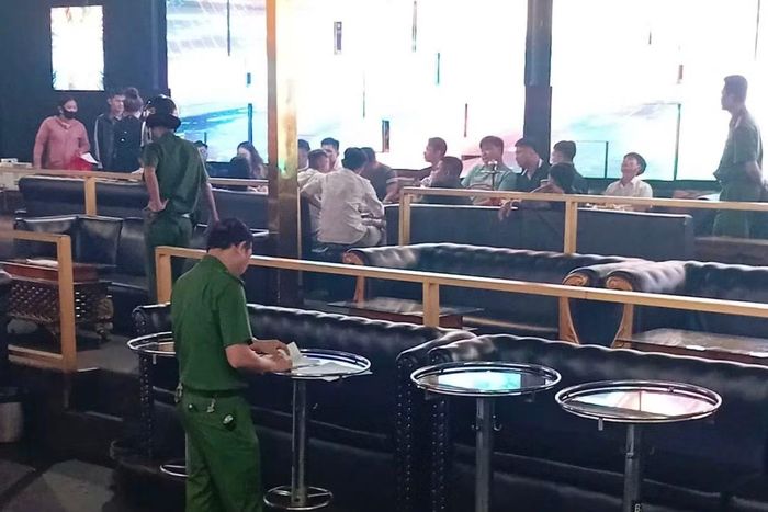Cơ quan Công an kiểm tra Công ty TNHH ăn uống giải trí 268 Titan Club.