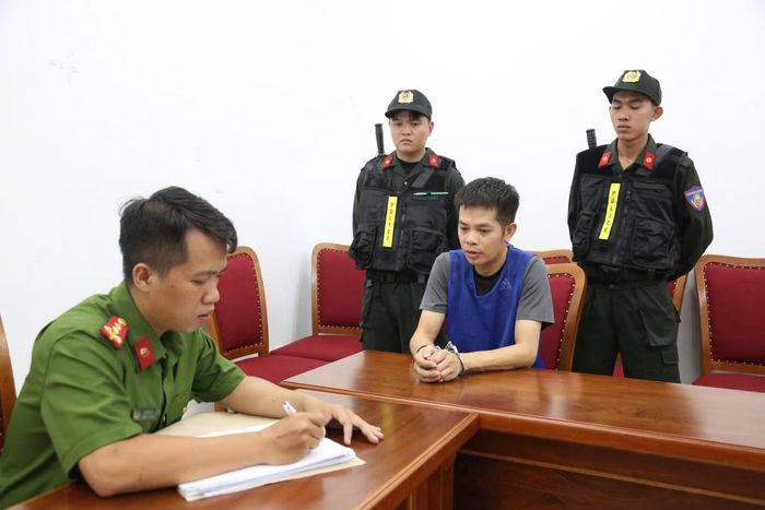 Một số đối tượng tại cơ quan điều tra.