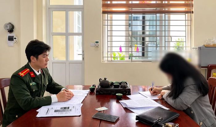 Công an tỉnh Phú Thọ làm việc với bà Đ.T.L.