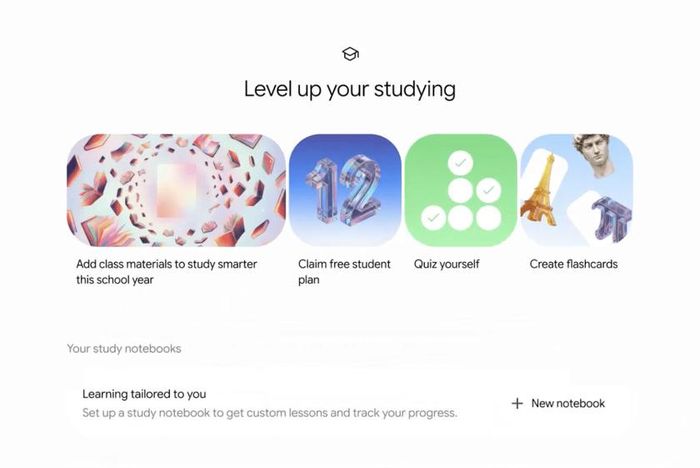 Study Hub của Google. Nguồn: Google