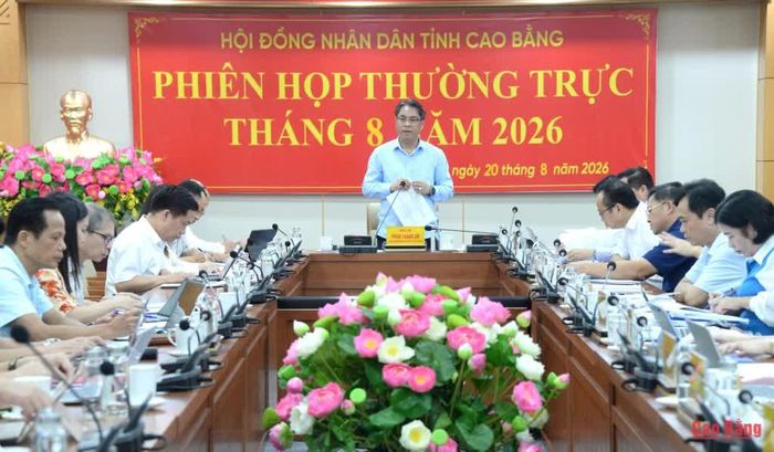 Bí thư Tỉnh ủy, Chủ tịch HĐND tỉnh Phan Thăng An phát biểu kết luận phiên họp.