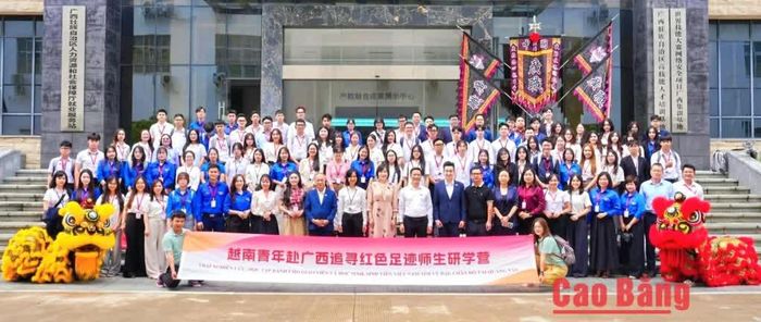 Đoàn đại biểu Việt Nam tham gia Chương trình “Giao lưu giáo viên - sinh viên Việt - Trung” năm 2026 tại Khu tự trị dân tộc Choang Quảng Tây (Trung Quốc).