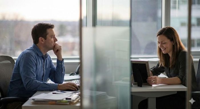 Một tin nhắn lúc 1h sáng khiến mối quan hệ đồng nghiệp trở nên rắc rối. Ảnh minh họa