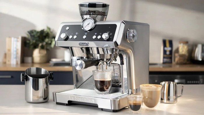 Bên cạnh những món quà hỗ trợ chăm sóc sức khỏe, bạn có thể tặng cha mẹ những món quà như máy pha cà phê, máy rửa bát, máy lọc không khí,... Ảnh minh họa