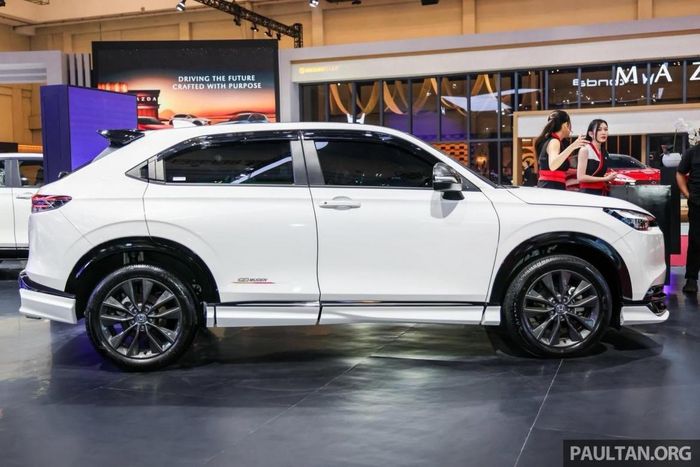 Honda HR-V Mugen 2026 chỉ có bản màu trắng. (Ảnh: Paultan)