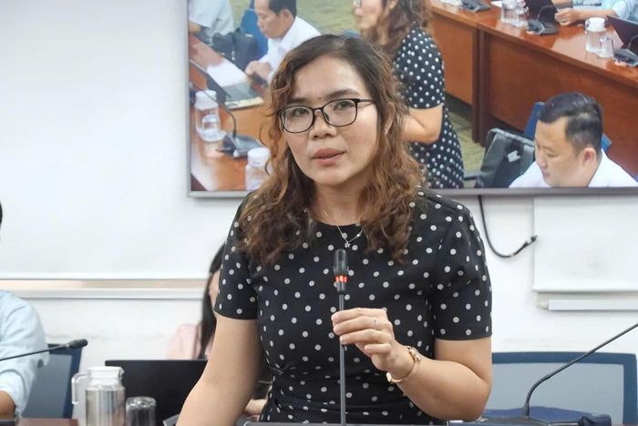 Bà Nguyễn Thị Thu Sương – Trưởng phòng Phát triển Khoa học công nghệ, Sở KH&CN TP.HCM thông tin tại buổi họp báo chiều 20/8