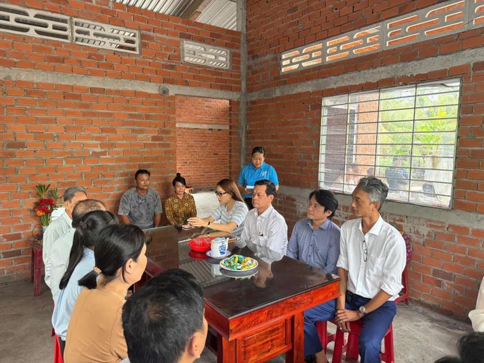 Quang cảnh buổi làm việc của đoàn HAA