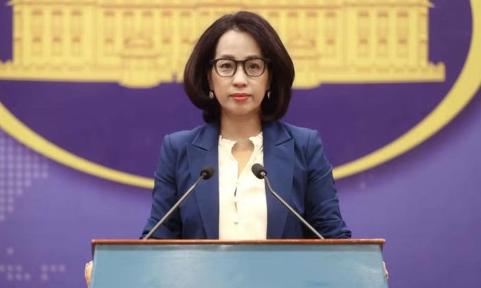 Người Phát ngôn Bộ Ngoại giao Phạm Thu Hằng - Ảnh: An Đăng/TTXVN