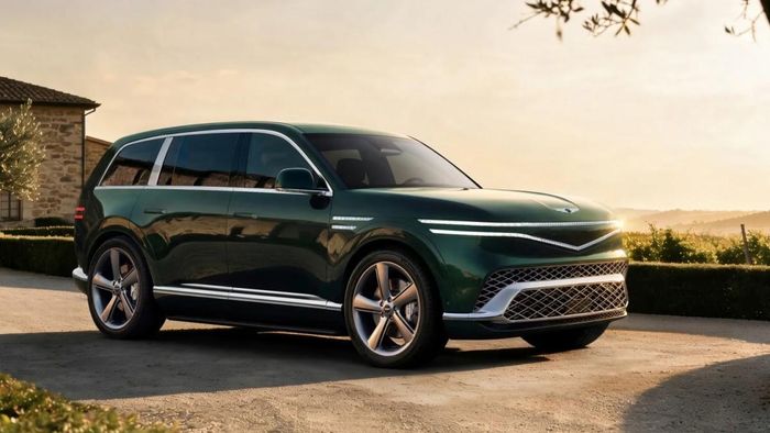 Genesis GV90 SUV điện 7 chỗ mạnh 660 mã lực. Ảnh do Genesis cung cấp.