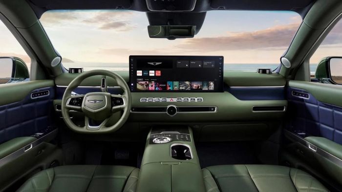 Genesis GV90 SUV điện 7 chỗ mạnh 660 mã lực. Ảnh do Genesis cung cấp.