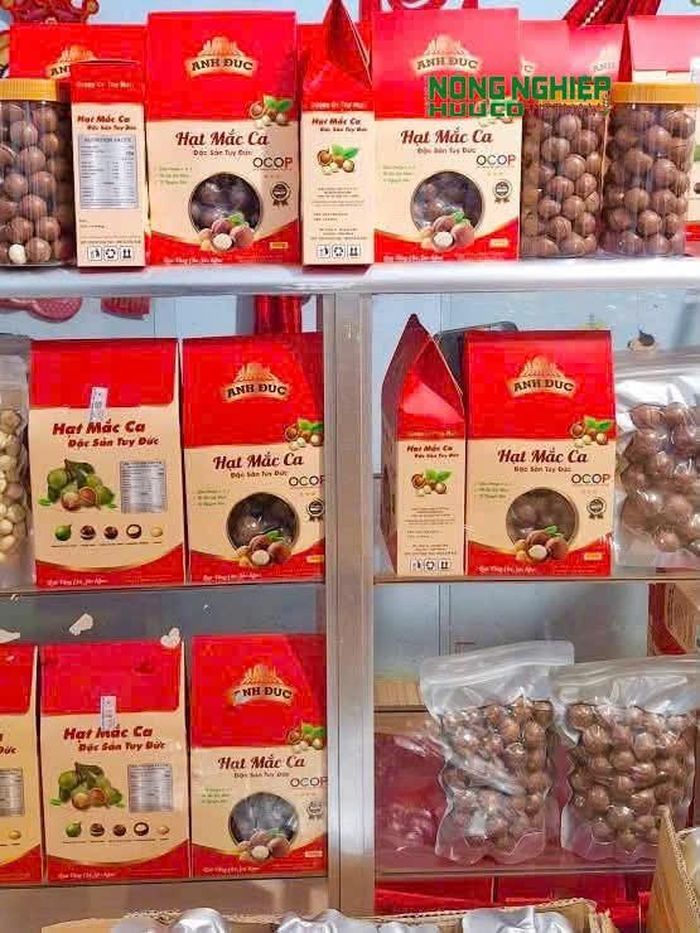 Mắc ca Anh Đức của hộ kinh doanh Vũ Văn Giang (OCOP 3 sao)