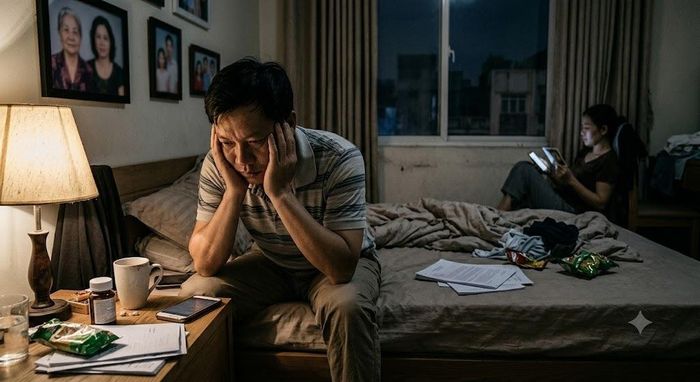 Ở tuổi trung niên, một người thường đứng giữa nhiều lớp trách nhiệm (Ảnh minh họa)