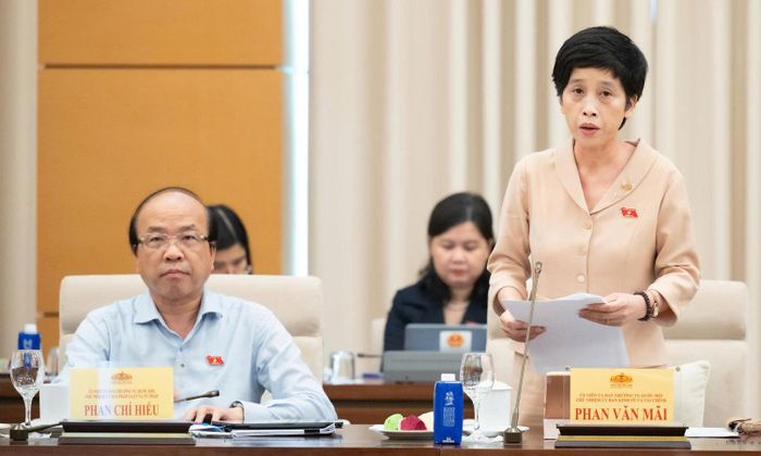 Phó Chủ nhiệm Ủy ban Kinh tế và Tài chính Nguyễn Thị Phú Hà. (Ảnh: Media Quốc hội)