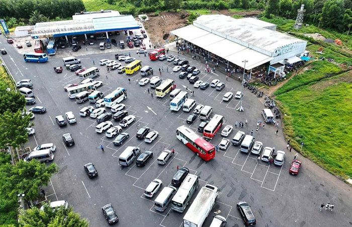 Trạm dừng nghỉ tại cao tốc thành phố Hồ Chí Minh - Long Thành - Dầu Giây. Ảnh: VGP