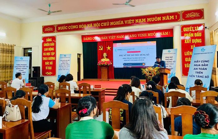Quang cảnh buổi tập huấn. Ảnh: Bảo Lâm