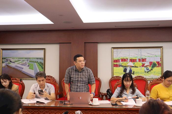 Các ý kiến phát biểu tại hội nghị. Ảnh: NM