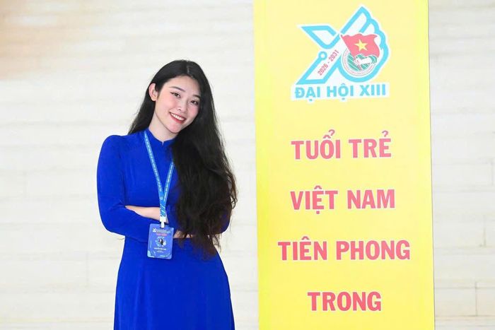 Bí thư Đoàn phường Đống Đa Nguyễn Mai Anh. Ảnh: NVCC