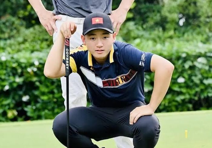 Golf thủ Nguyễn Anh Minh là một trong 5 gương mặt của Việt Nam sẽ dự giải Asia-Pacific Amateur Championship 2026 trong tháng 10. Ảnh: VGA