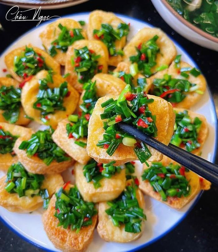 Cách làm đậu phụ tẩm hành: