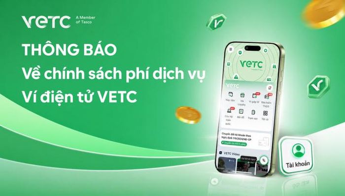 Sau những phản ánh về chính sách phí Ví VETC, doanh nghiệp cho biết sẽ tạm dừng triển khai để rà soát, đồng thời khẳng định chưa thu khoản phí nào. (Ảnh VETC)