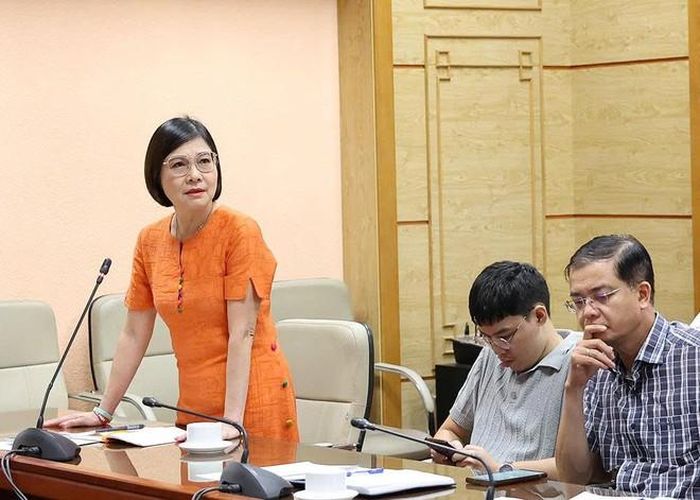 Các đại biểu phát biểu. Ảnh: Trần Minh