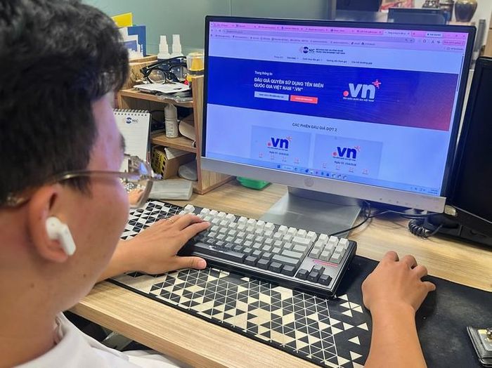 Tên miền ".vn" là tài sản số quốc gia. Ảnh: VNNIC