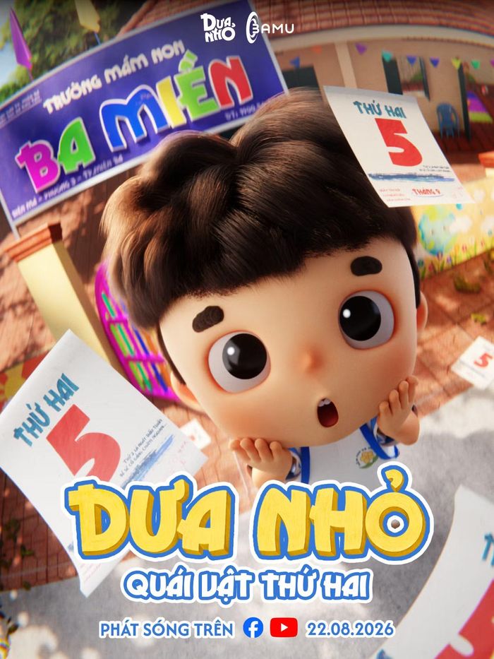 Phim hoạt hình Dưa Nhỏ xác nhận lên sóng từ ngày 22/8.