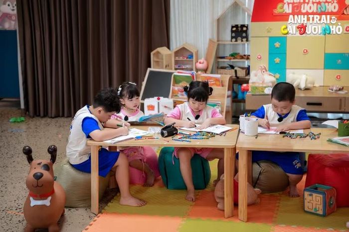 Các “đuôi nhỏ” tham gia những hoạt động trải nghiệm trong chương trình
