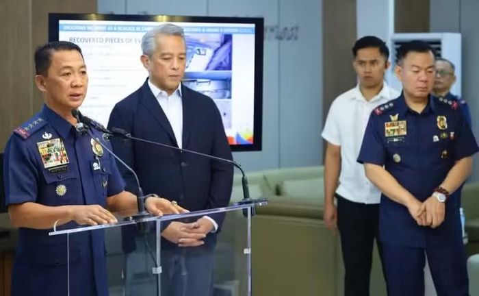 Tướng Jose Melencio Nartatez, Cảnh sát trưởng Quốc gia Philippines, trả lời họp báo ngày 20-8-2026