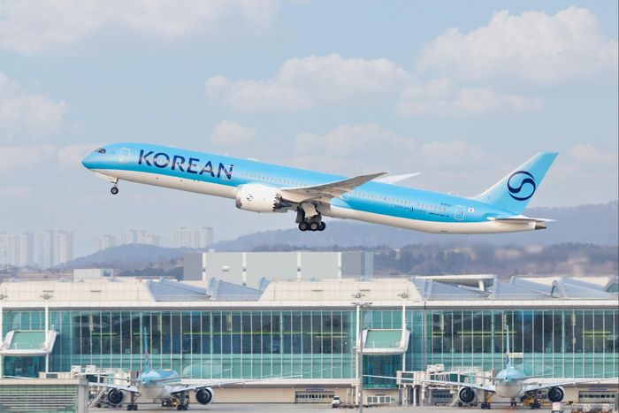 Các hãng hàng không lớn đều bị chi phí nhiên liệu bào mòn lợi nhuận. Ảnh: Korean Air. 