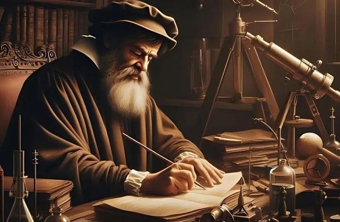 Galileo dành trọn tâm trí cho những khám phá khoa học. Ảnh: PerEXP Teamworks.