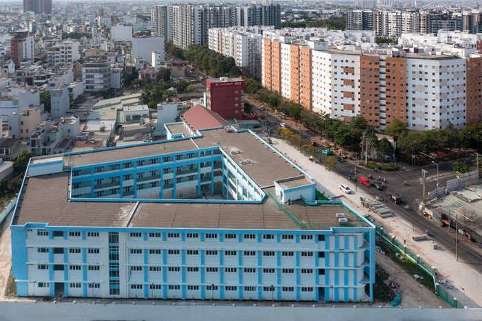  TP.HCM tăng tốc xây trường để giải quyết bài toán thiếu trường, lớp. Ảnh: Khương Nguyễn.
