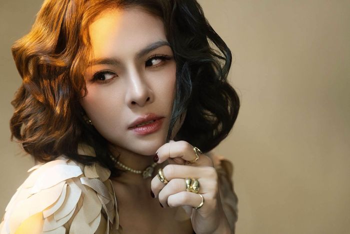 Vân Trang đầu quân về sân khấu kịch của Thành Lộc. Ảnh: FBNV.