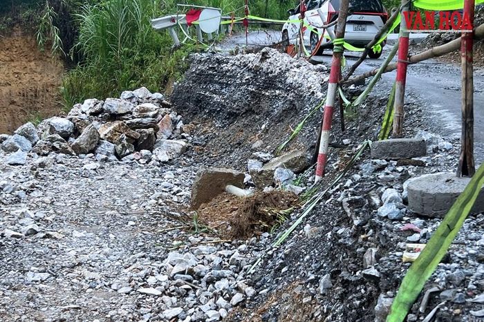 Một số đoạn tuyến trước đó bị sạt lở nghiêm trọng, tiềm ẩn nguy cơ mất an toàn giao thông, ghi nhận cuối tháng 7.2026