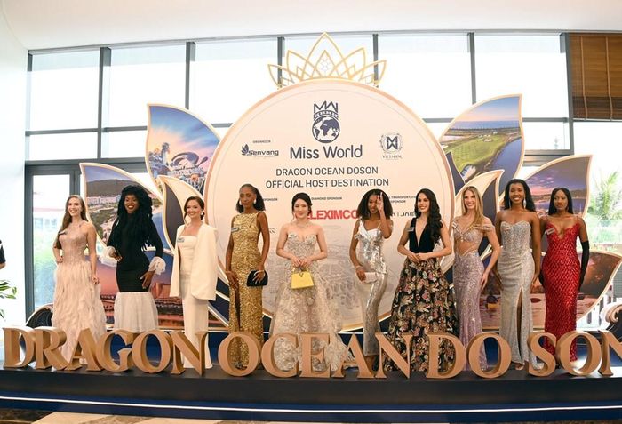 Các thí sinh Miss World 2026 nhận được sự chào đón nồng hậu trong hành trình trải nghiệm tại Hải Phòng