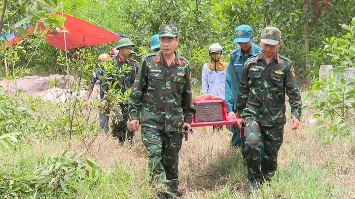 Tính đến nay Lực lượng chức năng tỉnh Quảng Ngãi đã tìm kiếm, quy tập được 16 hài cốt liệt sĩ