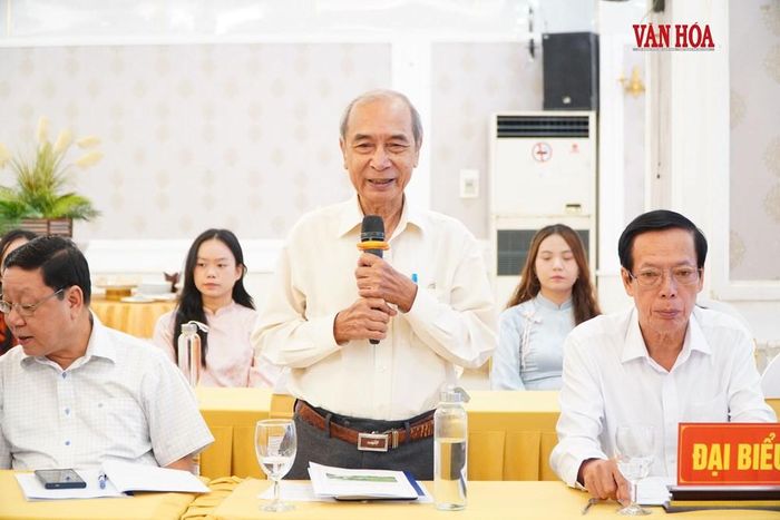 Nhà nghiên cứu Nguyễn Xuân Hoa, nguyên Giám đốc Sở VHTT tỉnh Thừa Thiên Huế - nay là TP. Huế. Ảnh: S.Thùy