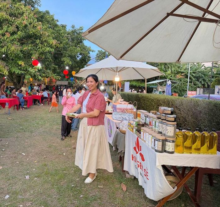 Không gian trưng bày các sản phẩm địa phương