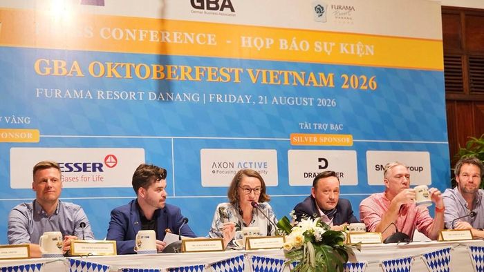 Ban tổ chức GBA Oktoberfest Vietnam 2026 tổ chức họp báo giới thiệu lễ hội tại Đà Nẵng