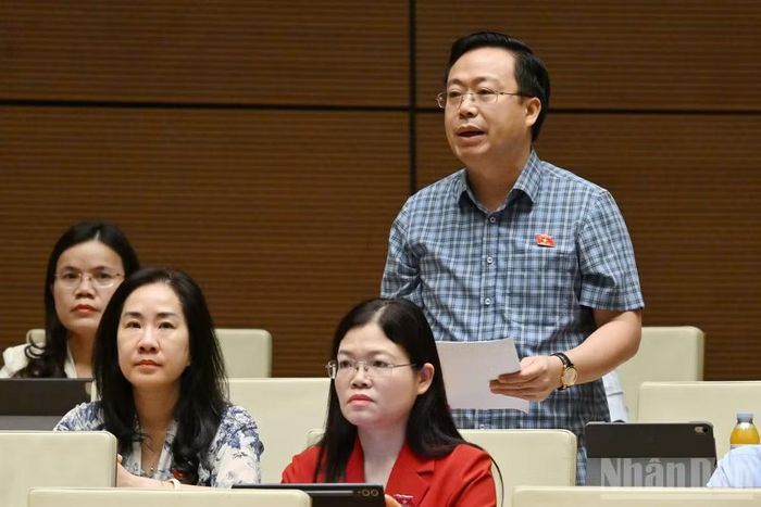 Đại biểu Nguyễn Đại Thắng (Đoàn Hưng Yên).