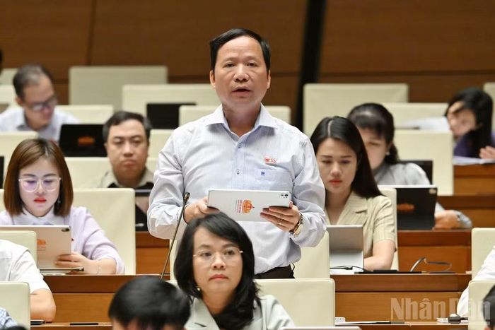 Đại biểu Nguyễn Đặng Ân (Đoàn Lạng Sơn).