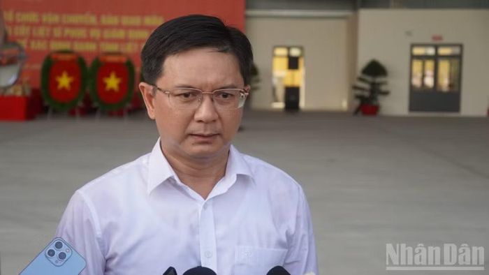Đồng chí Nguyễn Mạnh Cường, Ủy viên dự khuyết Trung ương Đảng, Phó Chủ tịch Ủy ban nhân dân Thành phố Hồ Chí Minh, Trưởng Ban chỉ đạo 515 Thành phố.