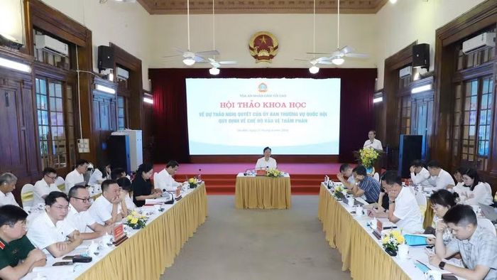 Quang cảnh hội thảo. (Ảnh: MĐ)