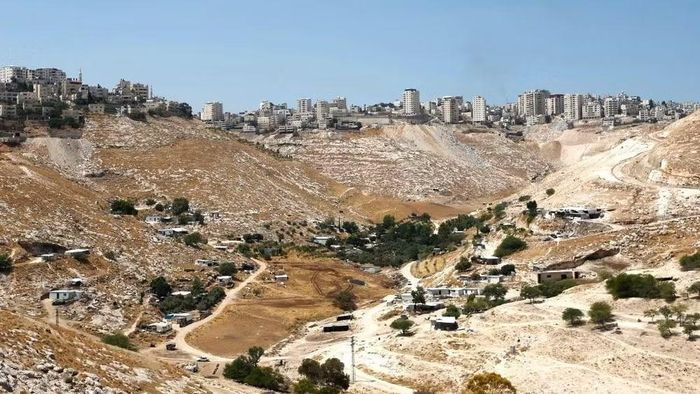 Israel đang đẩy mạnh kế hoạch cho dự án khu định cư E1 gây tranh cãi ở Bờ Tây, công bố đấu thầu 1.234 nhà ở. (Ảnh: Tân Hoa Xã)